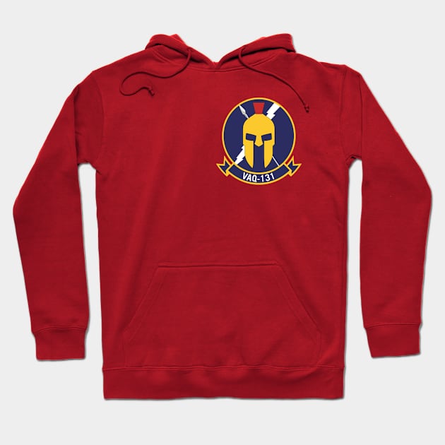 Electronic Attack Squadron 131 (VAQ-131) Lancers Hoodie by Airdale Navy